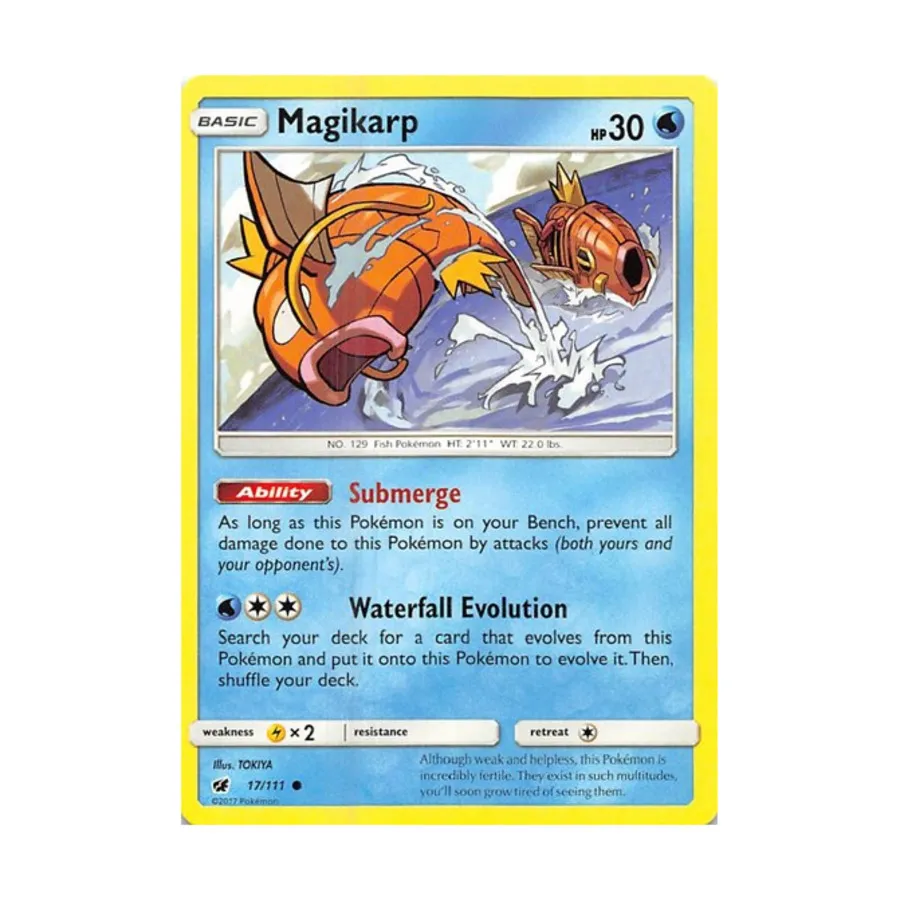 

CCG Мэджикарп (К) #17, Pokemon - Sun & Moon - Crimson Invasion - Singles