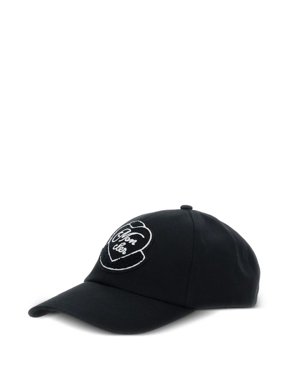 Бейсболка с нашивкой Moncler, черный