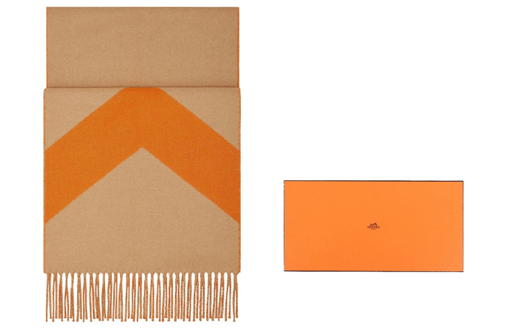 

Шарф вязаный унисекс HERMES