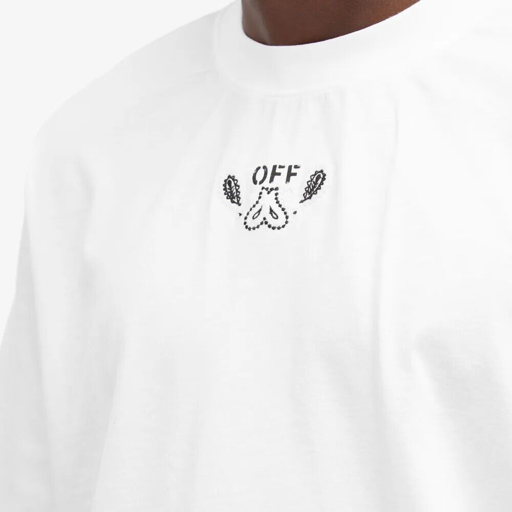 

Off-White Футболка Bandana Arrow Skate, белый