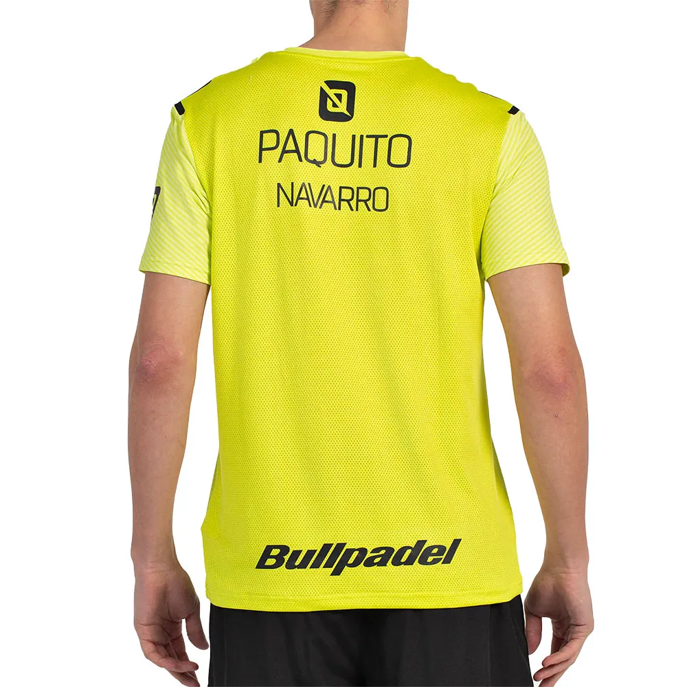 Футболка с коротким рукавом Bullpadel Paquito 25v, желтый — фото 2