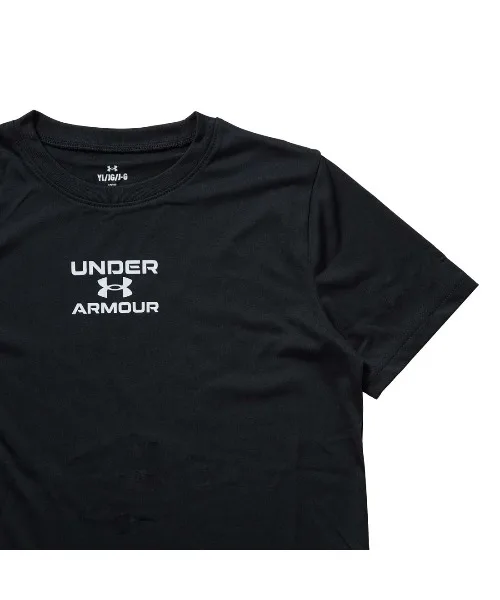 Детская футболка с логотипом UNDER ARMOUR красная — фото 4