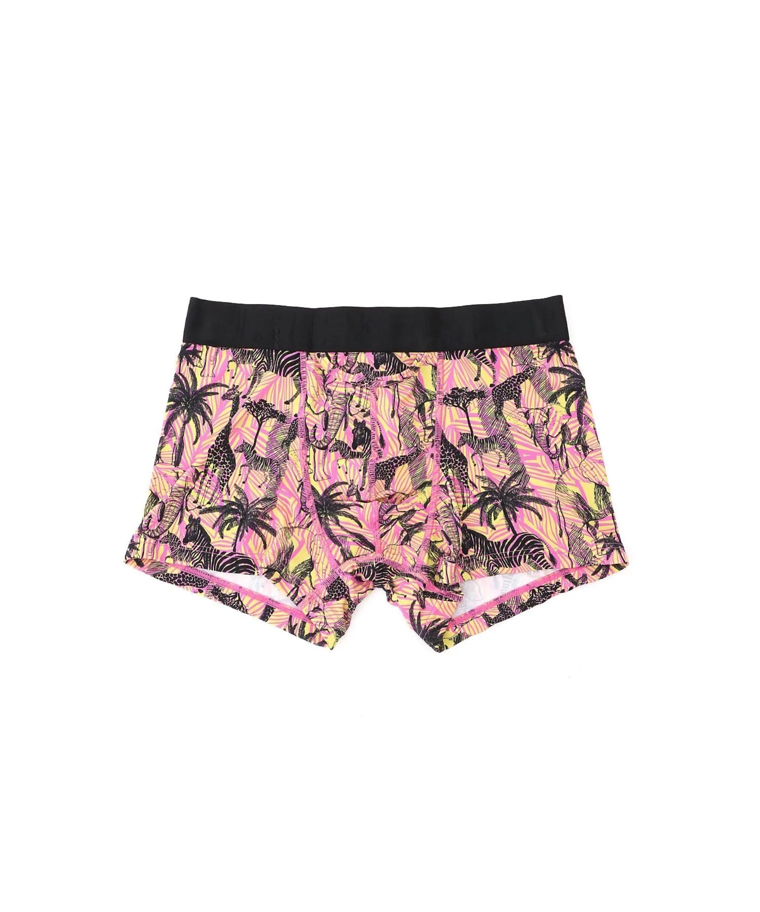 Боксерские шорты HOM ASIA HO1 с принтом EMPORIO ARMANI, Yellow Print