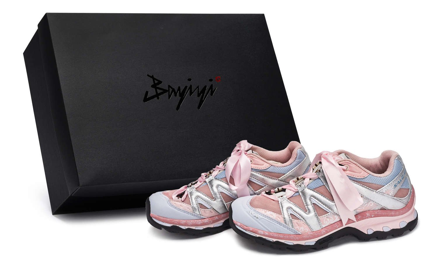 

SALOMON Туристические и горные ботинки XT Quest Unisex низкие Pink/Silver/Blue