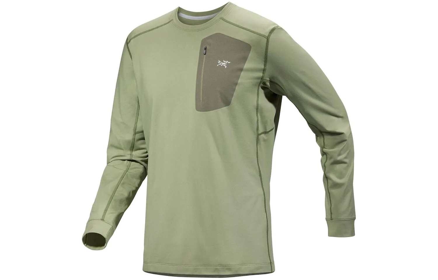 Толстовка RHO LT мужская Arcteryx, Chlorella Green/Dusty Green/Chloris/Forage