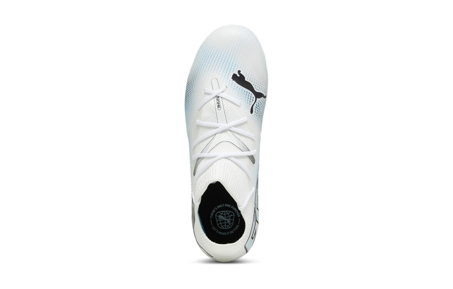 Детские футбольные бутсы Puma Future Series Kids, White/Blue — фото 4