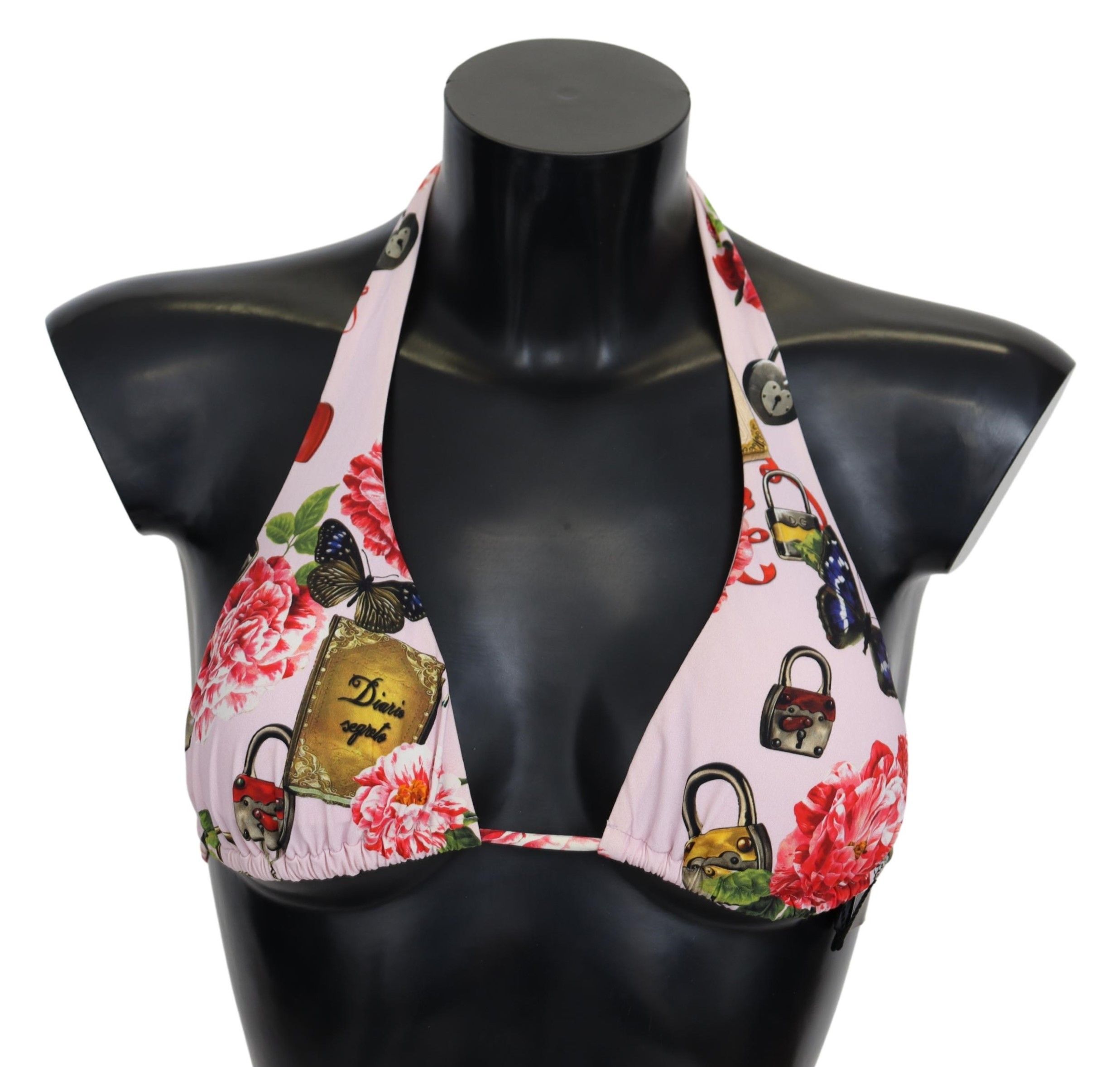 

Эластичный топ бикини Floral Bliss Dolce & Gabbana, мультиколор