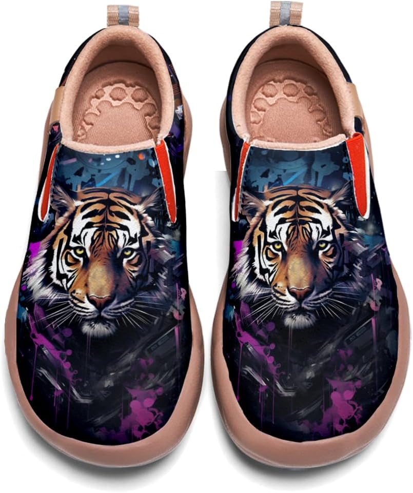 

Мужские повседневные лоферы для ходьбы, слипоны, легкие спортивные туфли, механический стиль, кроссовки с рисунком животных Onehorse, Mechanical Organisms - N21