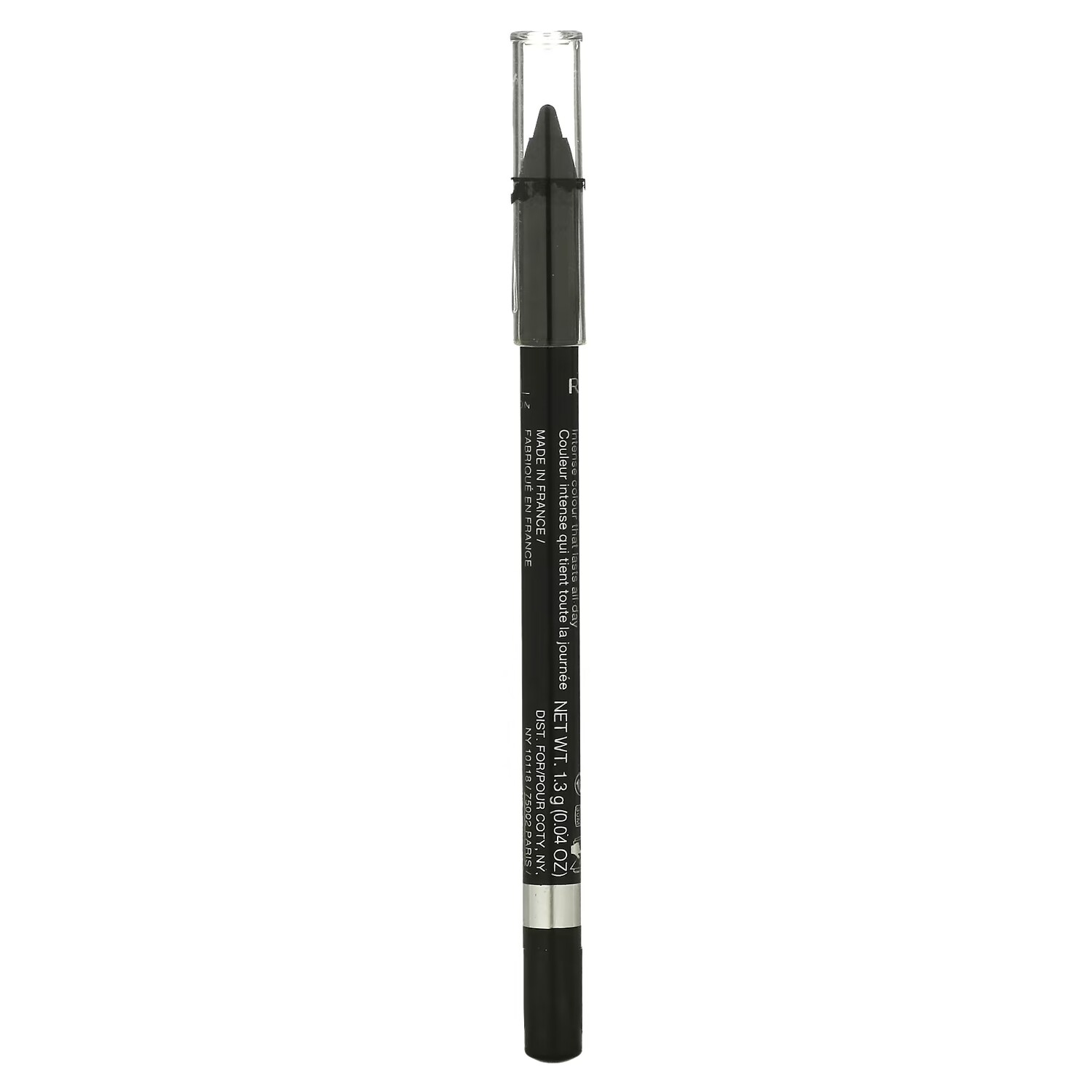 Водостойкий гель-карандаш Rimmel London Scandaleyes 001 черный, 0,04 унции (1,3 г) — фото 2