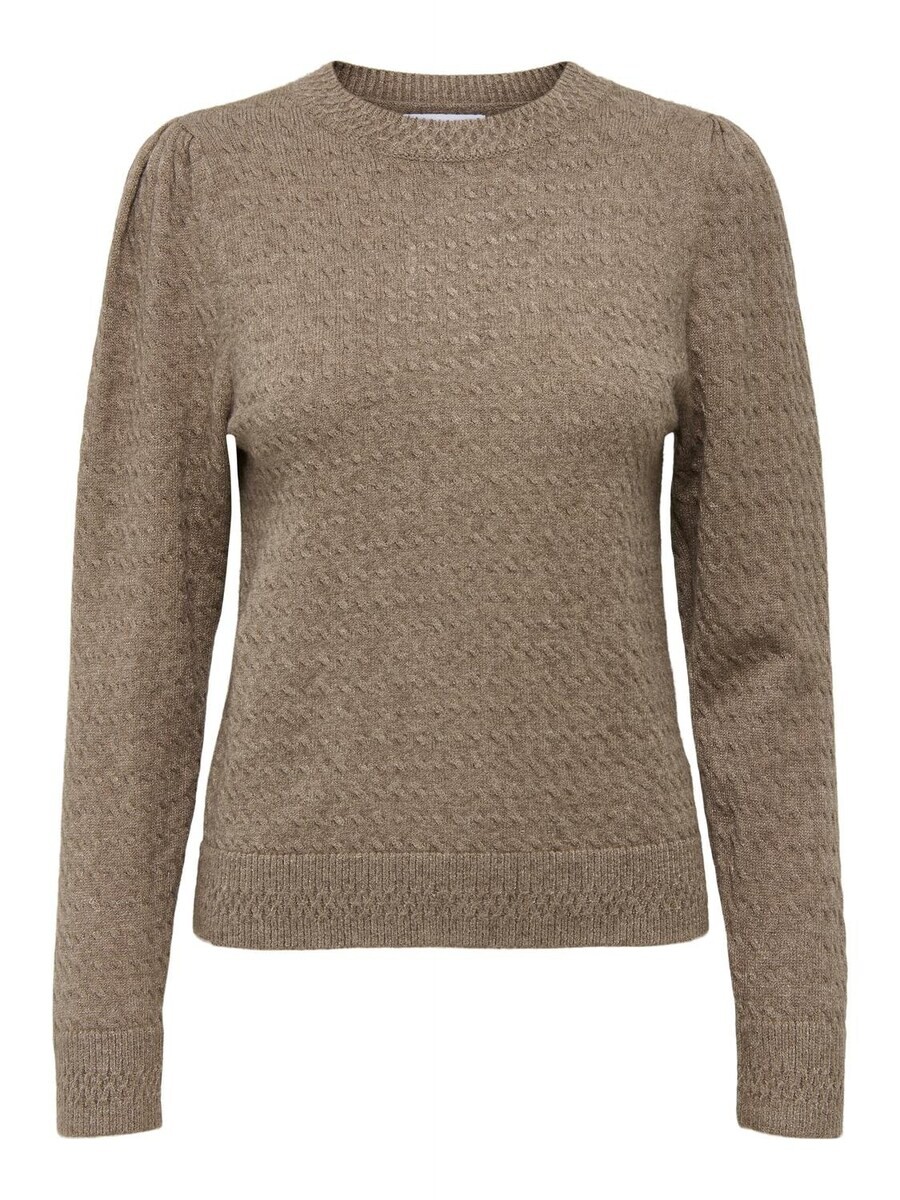 

Тонкий вязаный свитер ONLY Sweater, темно-бежевый