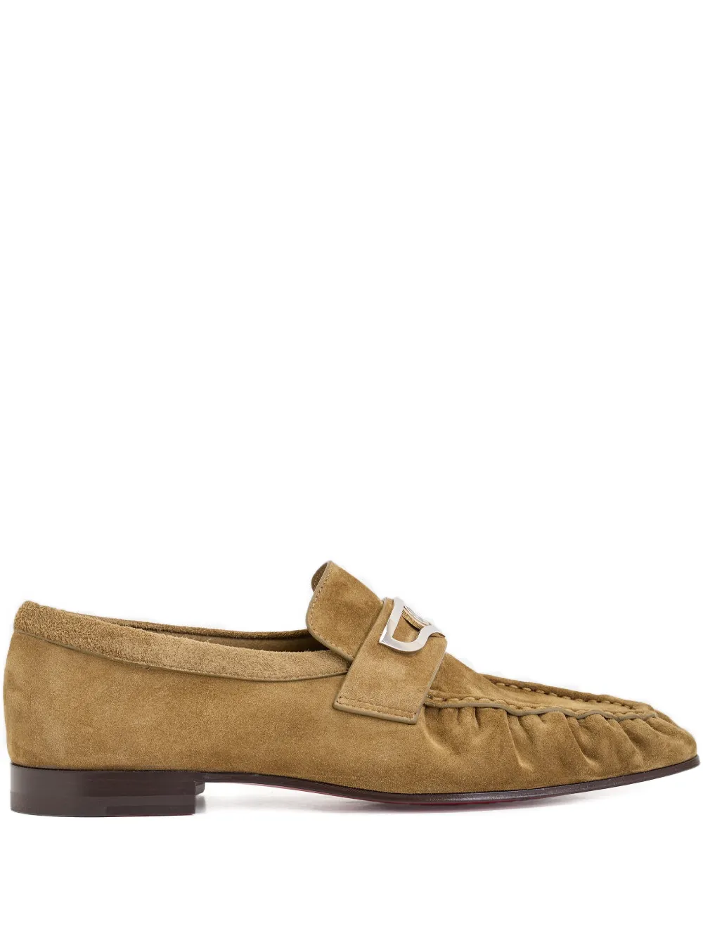 

Кожаные лоферы Mocallista Christian Louboutin, нейтральный