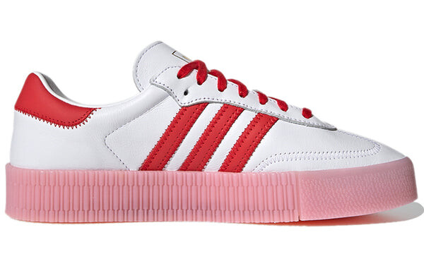 Кроссовки (WMNS) adidas originals Sambarose 'White Red', белый — фото 2