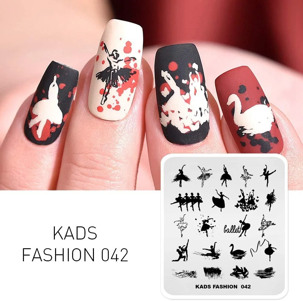 Трафареты для стемпинга в китайском стиле Alexnailart — фото 2