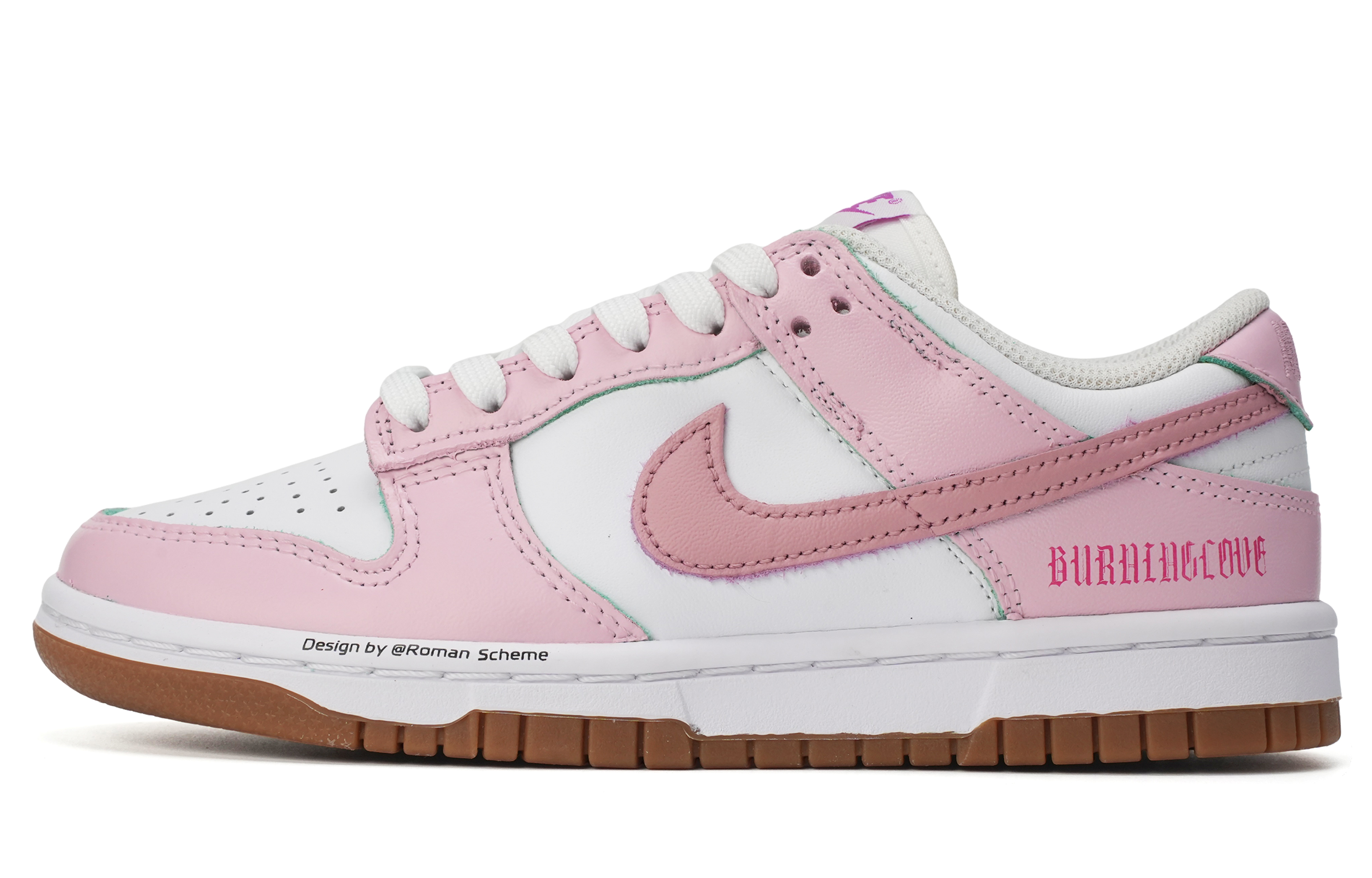 

Кроссовки Nike Dunk Skateboard Shoes Women's Low-Top Pink, Розовый, Кроссовки Nike Dunk Skateboard Shoes Women's Low-Top Pink