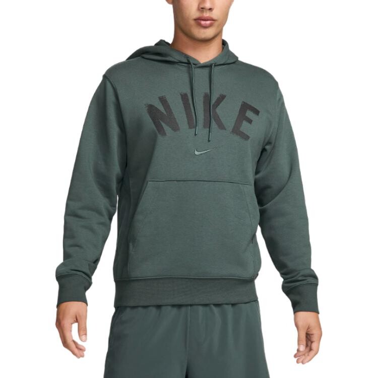 

Одежда Толстовка Мужская зеленая Nike, зеленый