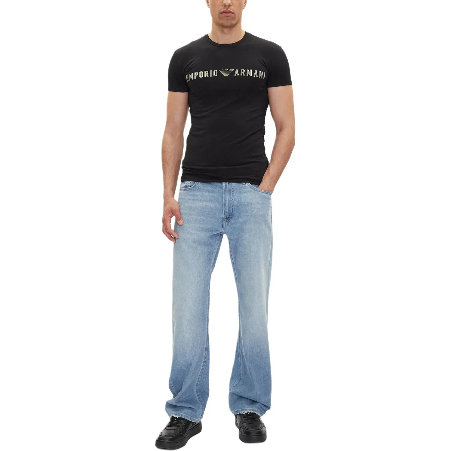 Футболка мужская Black EMPORIO ARMANI