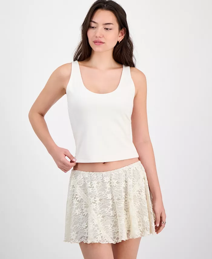 

Майка с круглым вырезом для юниоров Hippie Rose, белый
