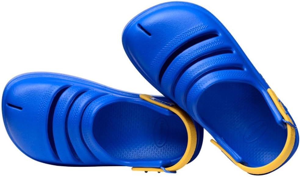 Детские сабо Havaianas, детские сабо, синий/желтый/золотой — фото 4