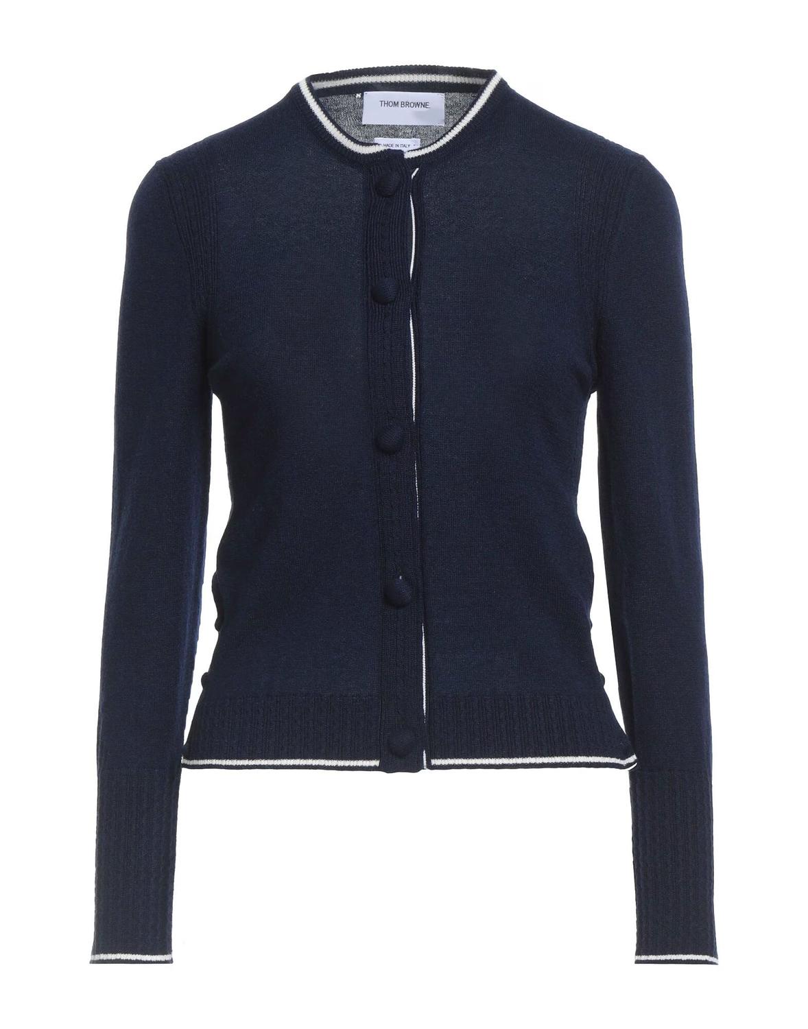 

Кардиган Thom Browne, темно-синий