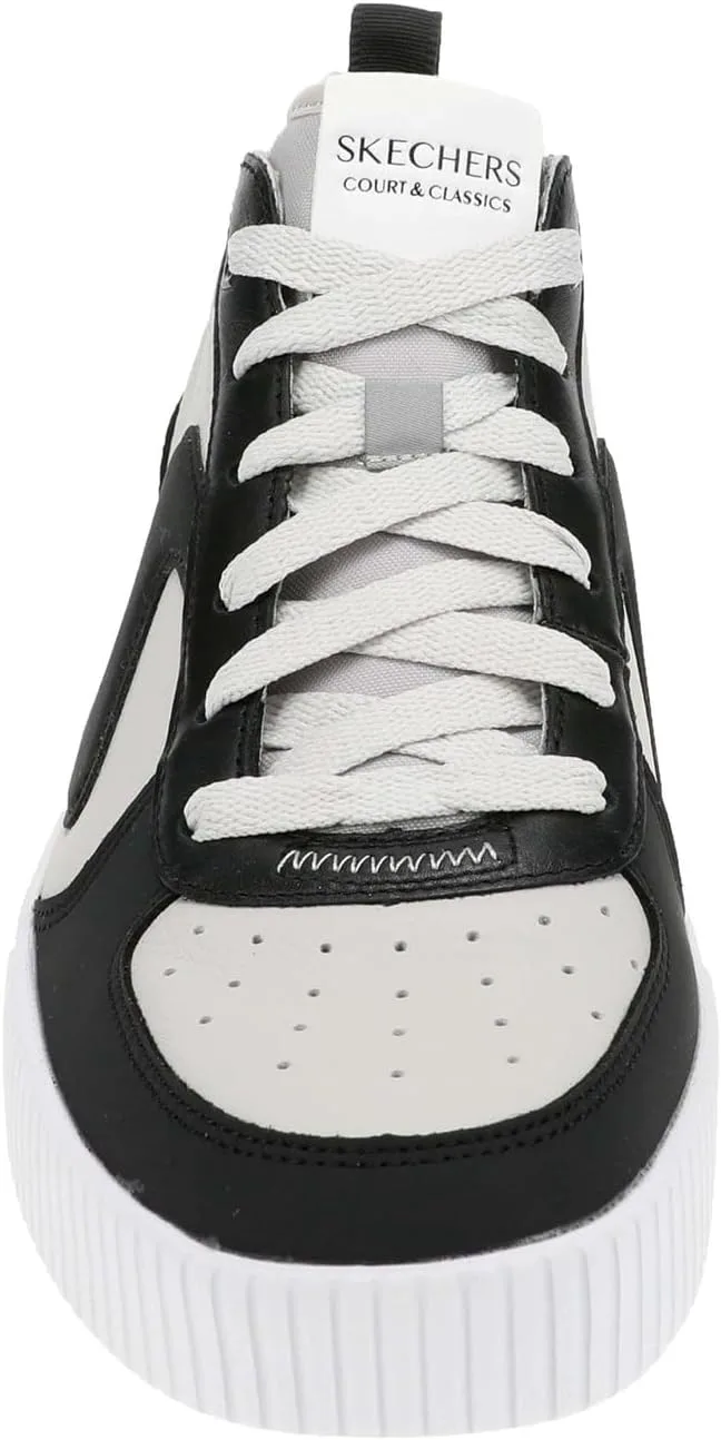 Мужские кроссовки Skechers Court Classics Jade-254046, серый/черный — фото 4