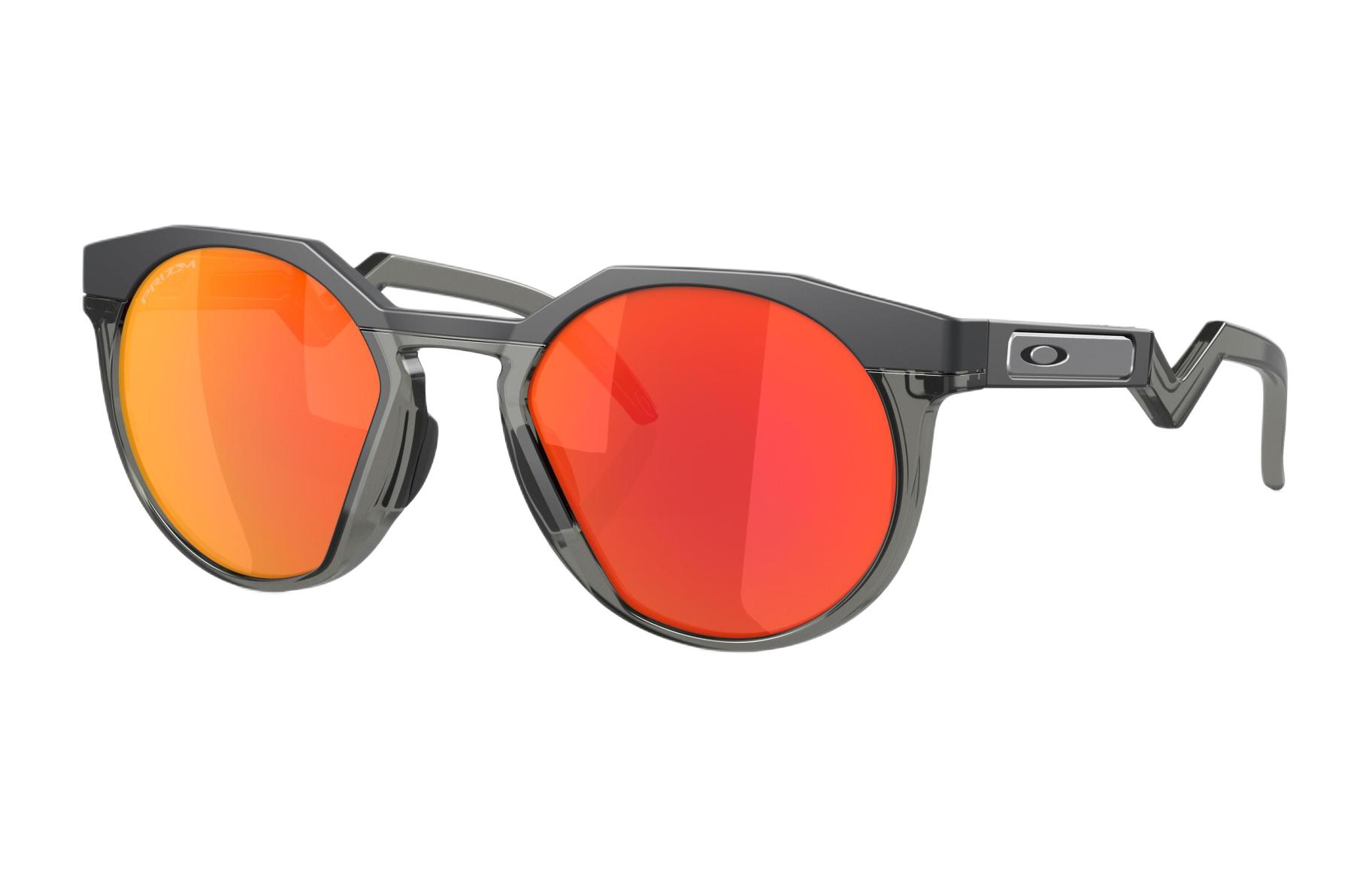 

Круглые солнцезащитные очки из ацетата, мужские, серые Oakley