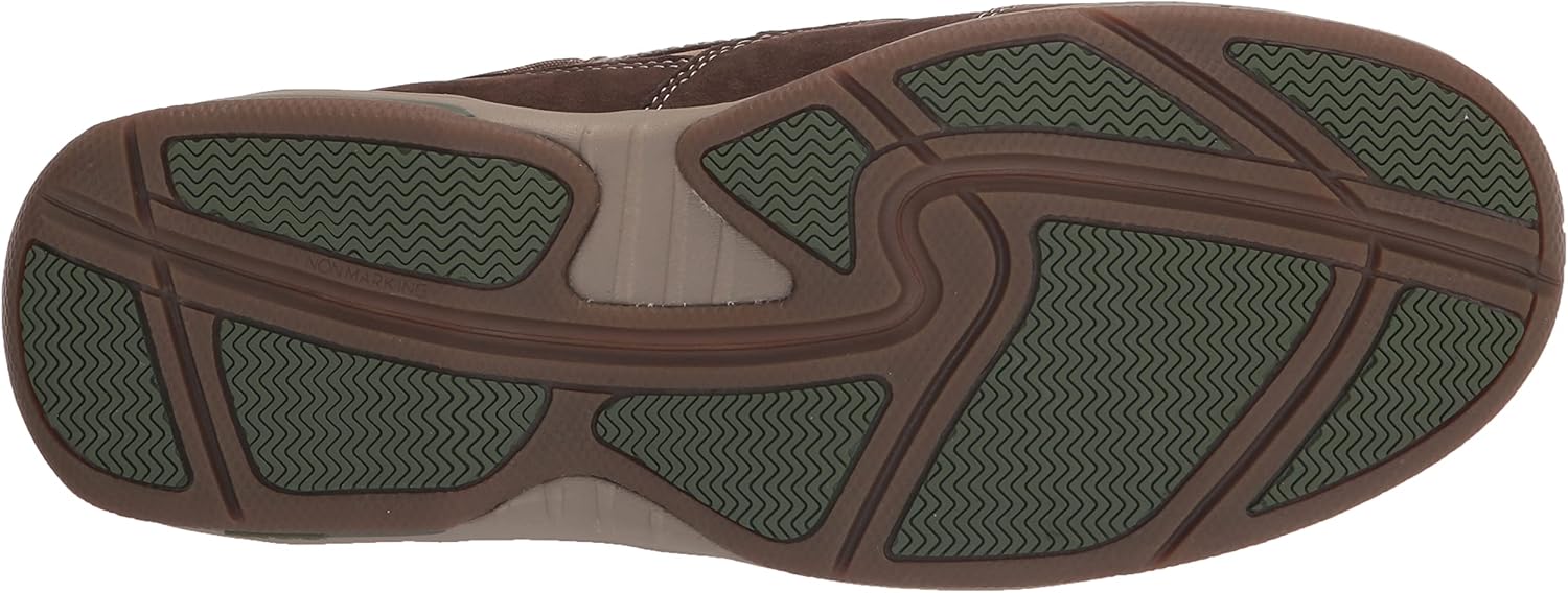 Мужские лодочные туфли Dunham Mens Captain Venetian, Java — фото 4