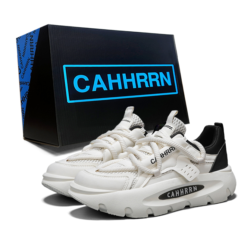 

Низкие повседневные туфли мужские CAHHRRN, Beige Black