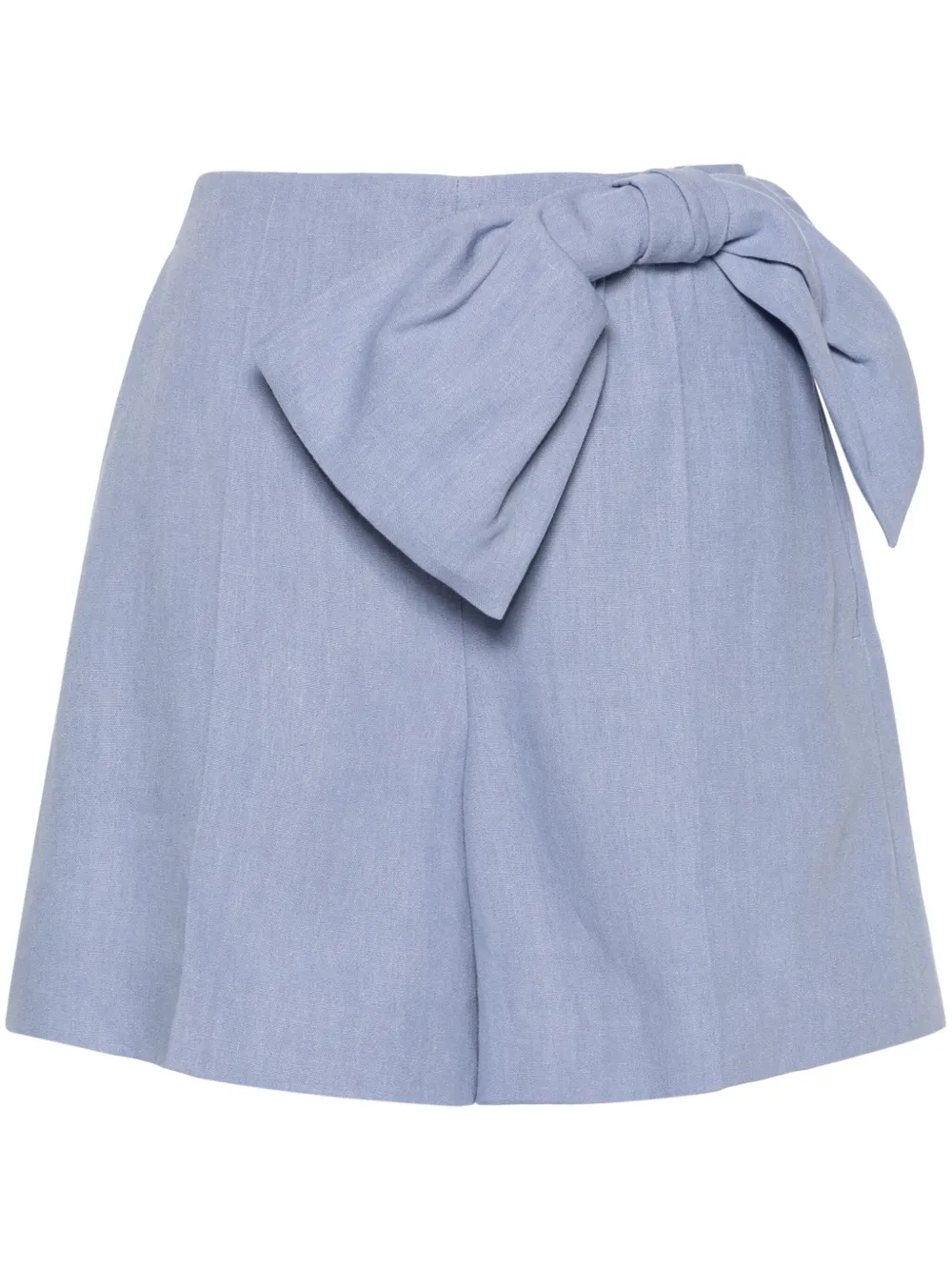 

Шорты с завышенной талией и бантом CHLOÉ, синий