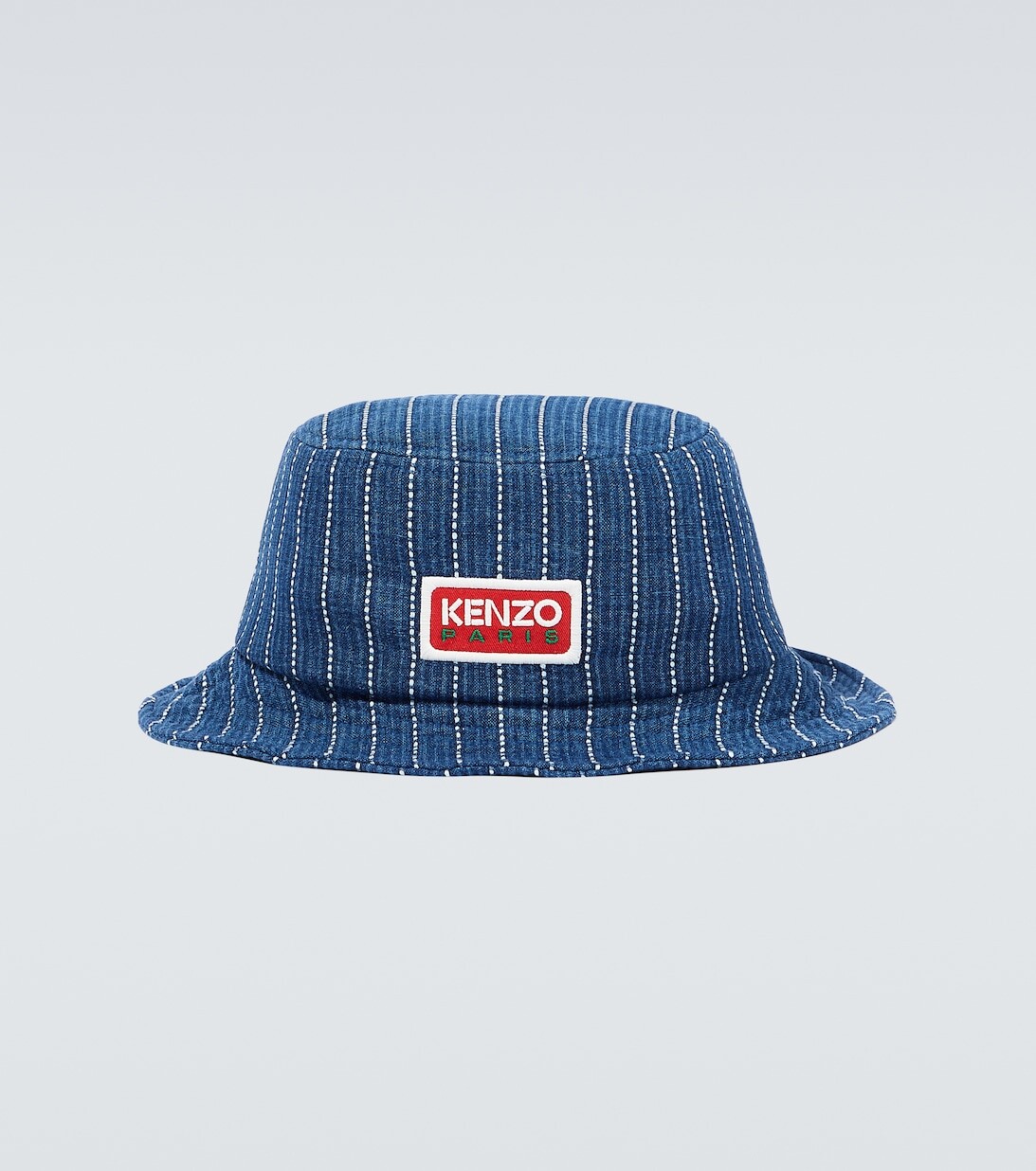 

Джинсовая панама с логотипом Kenzo, синий