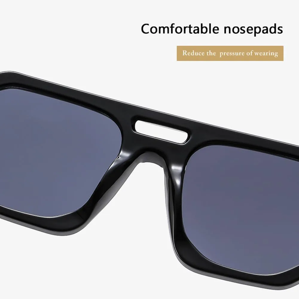 

Мужские солнцезащитные очки в стиле ретро, ​​минималистичные, для активного отдыха, с защитой от УФ-излучения, женские с двойным острием HVTVTLA, Olive Green