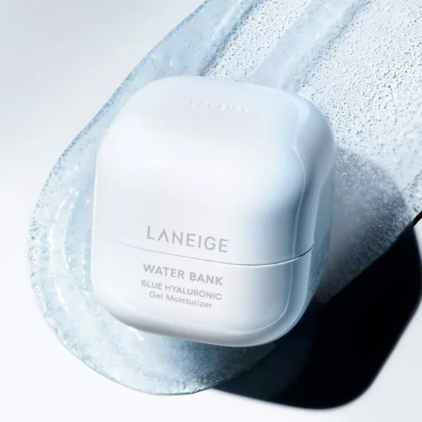 Крем для лица Laneige — Water Bank Blue гиалуроновый увлажняющий гель с экстрактом мяты — фото 2