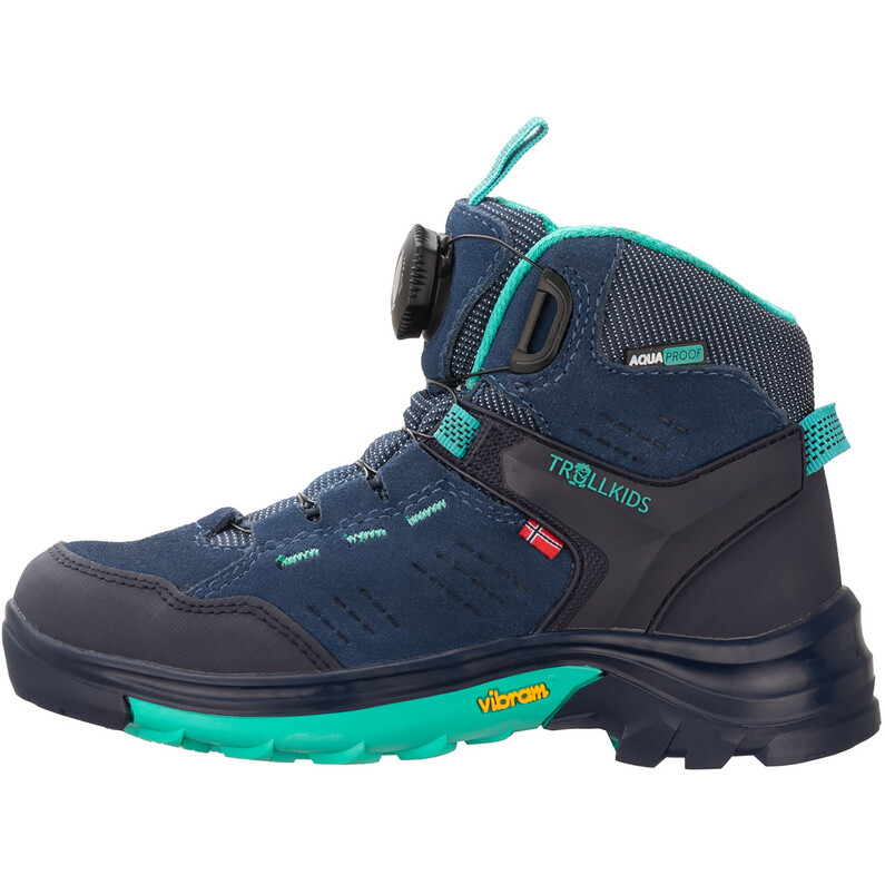 

Детские туфли Gjende Hiker Mid Trollkids, синий