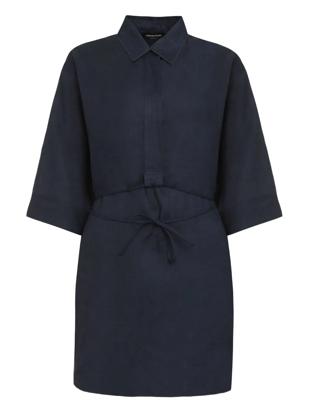 

Рубашка с короткими рукавами Fabiana Filippi, синий