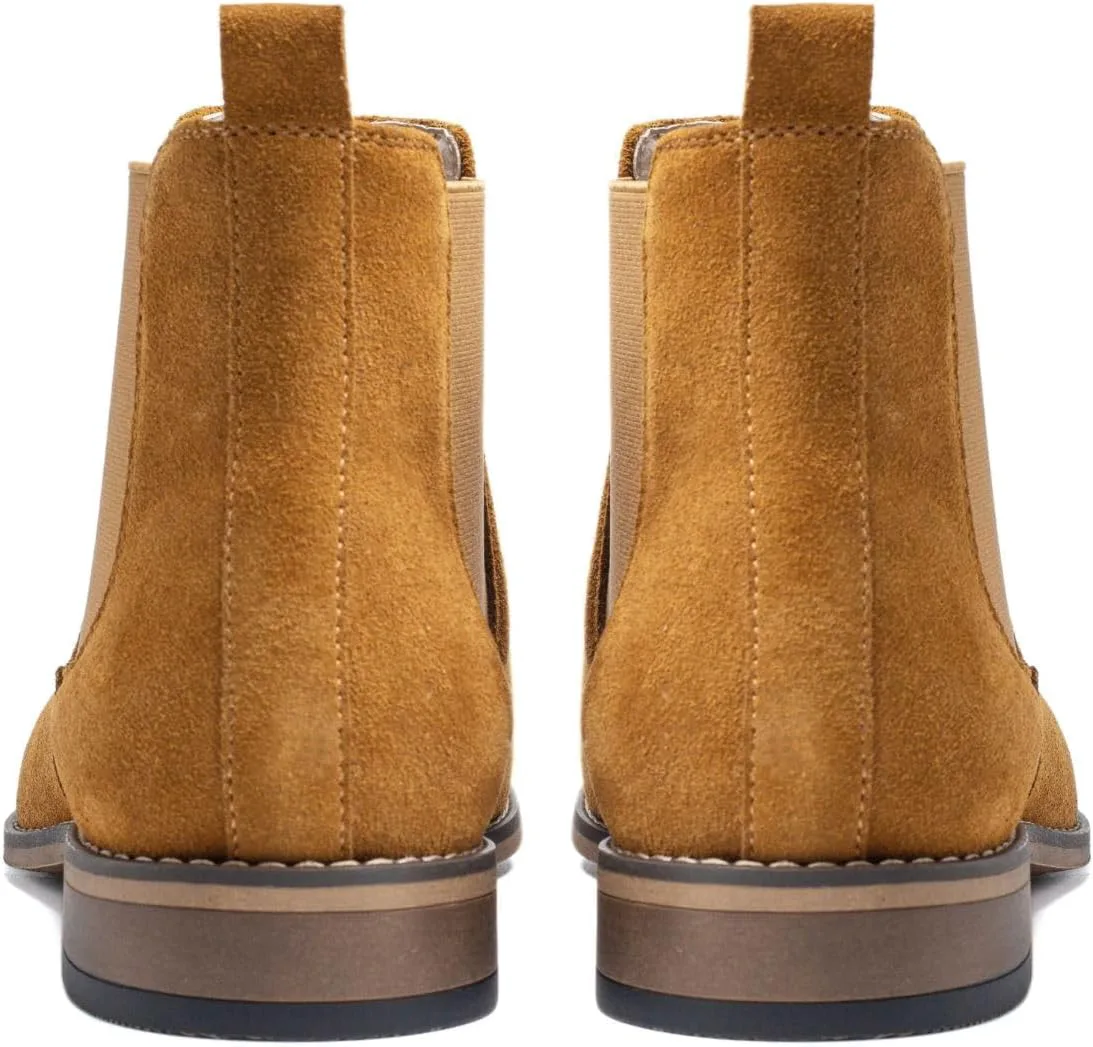 

Мужские челси Cestfini Классические эластичные ботинки Повседневные мужские челси на щиколотку, коричневый