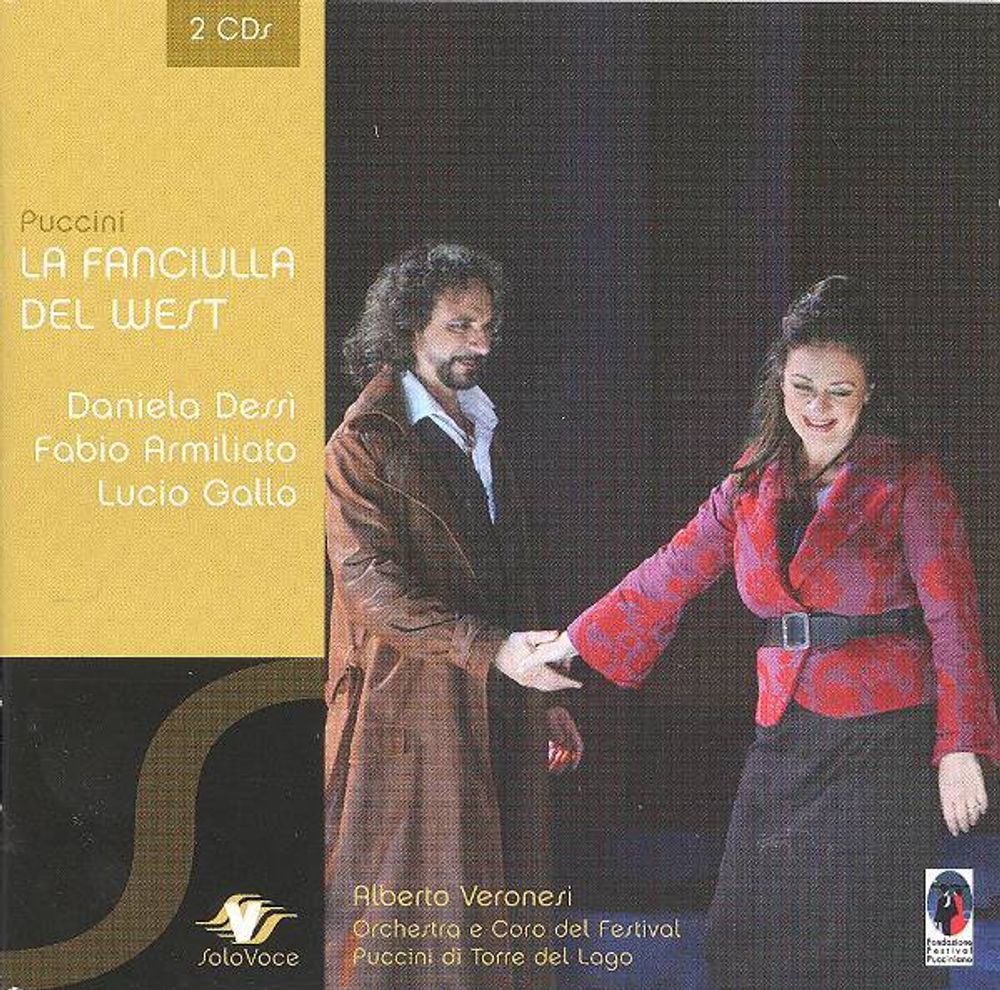 

Диск CD Puccini: La Fanciulla Del West [Import] - Giacomo Puccini, Alberto Veronesi, Daniela Dessì, Fabio Armiliato, Lucio Gallo