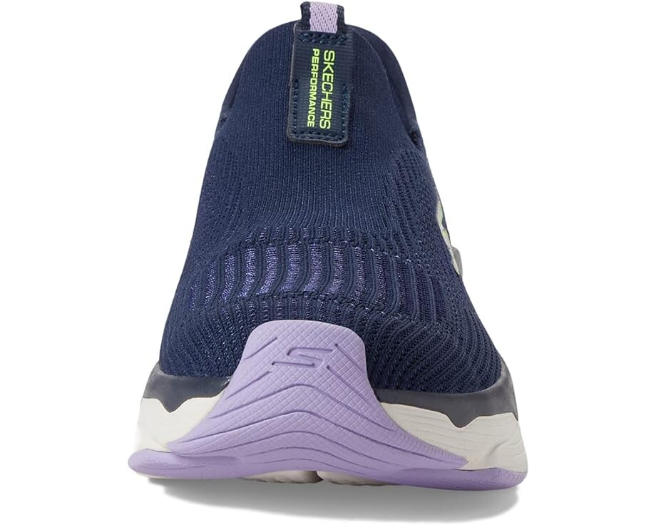 Кроссовки SKECHERS Max Cushioning Elite Smooth Transition Hands Free Slip-Ins, цвет Navy/Lavender — фото 2