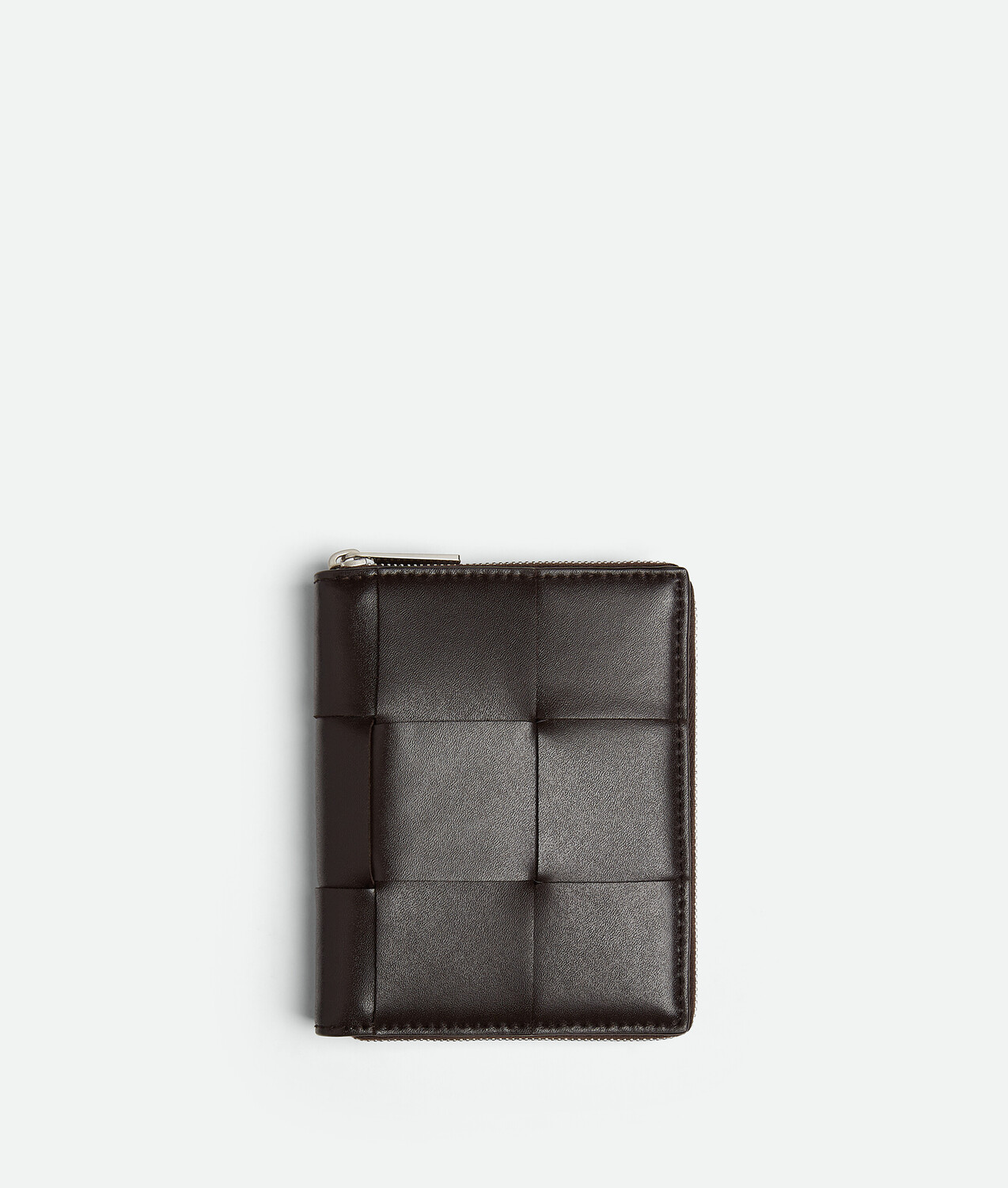 

Кошелек на молнии Bottega Veneta, карамельный
