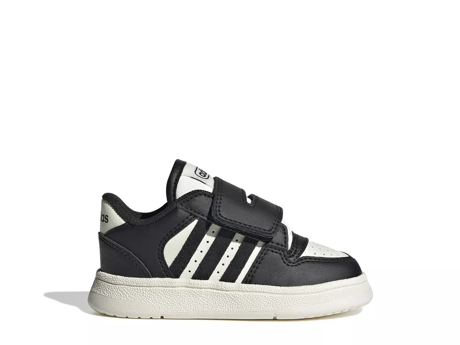 Кроссовки Adidas Break Start — детские, черные/белые — фото 3