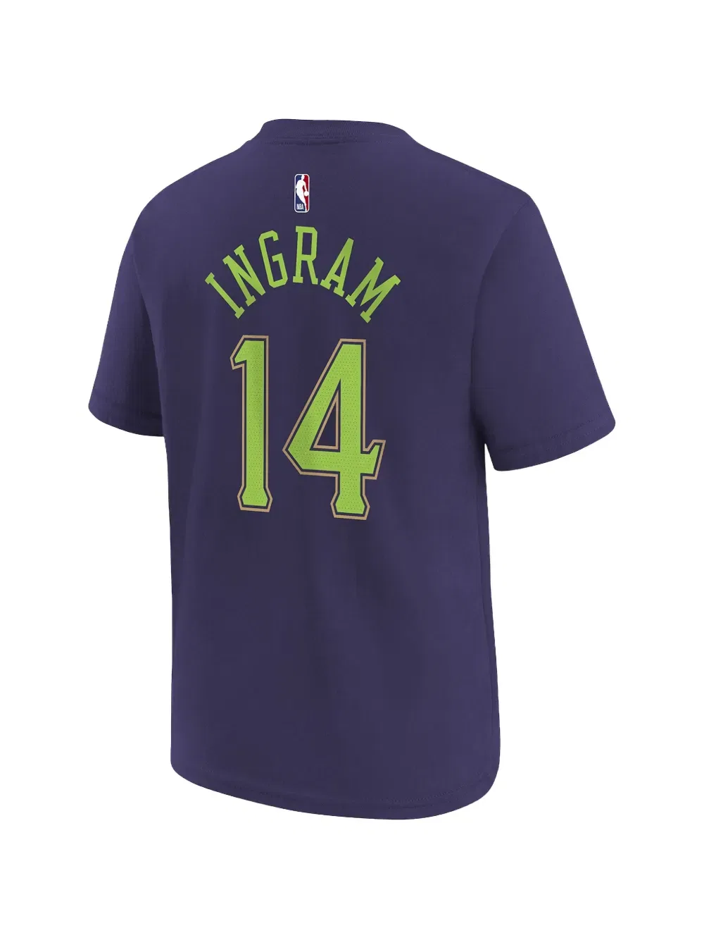 Футболка NBA Pelicans Ingram 24/25 City Edition Nike Kids, фиолетовый — фото 2