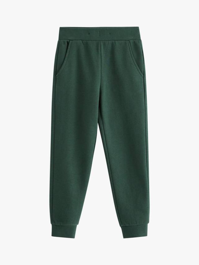 Детские спортивные брюки из хлопковой смеси Lindex, Dark Dusty Green — фото 2