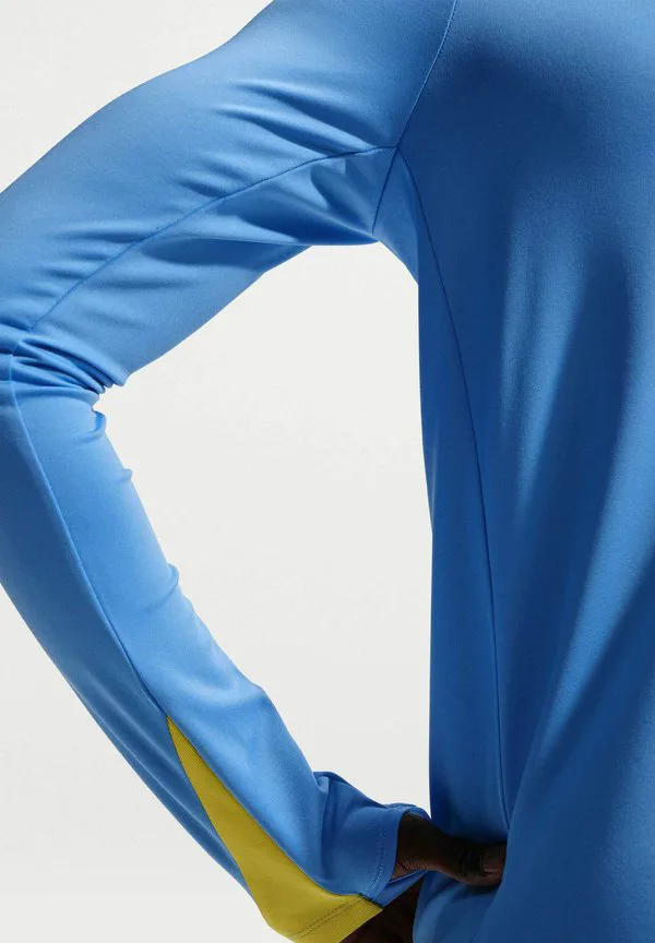 Футболка фк барселона, четвертый гол Nike Performance, University Blue/Opti Yellow Full Spon-Player — фото 4