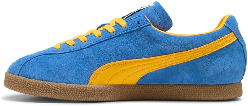 Мужские кроссовки PUMA Brasil на шнуровке для повседневной носки - оранжевые — фото 3