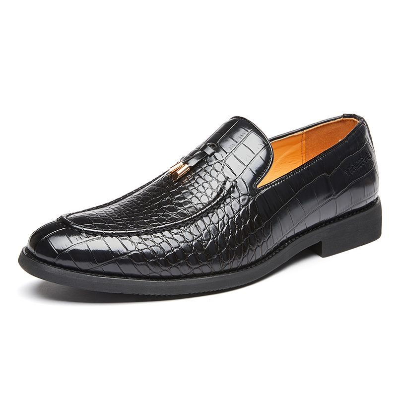 Eminu Мужские повседневные кроссовки Low top черно-серебристые, цвет Silver — фото 3