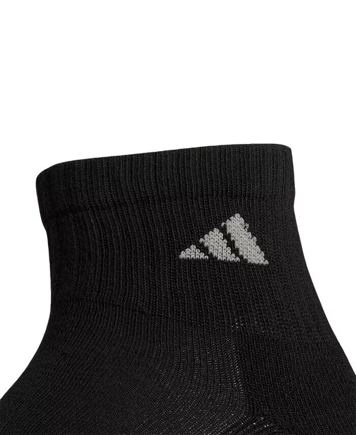 Мужские спортивные носки с мягкой подкладкой, 6 пар adidas, черный — фото 2