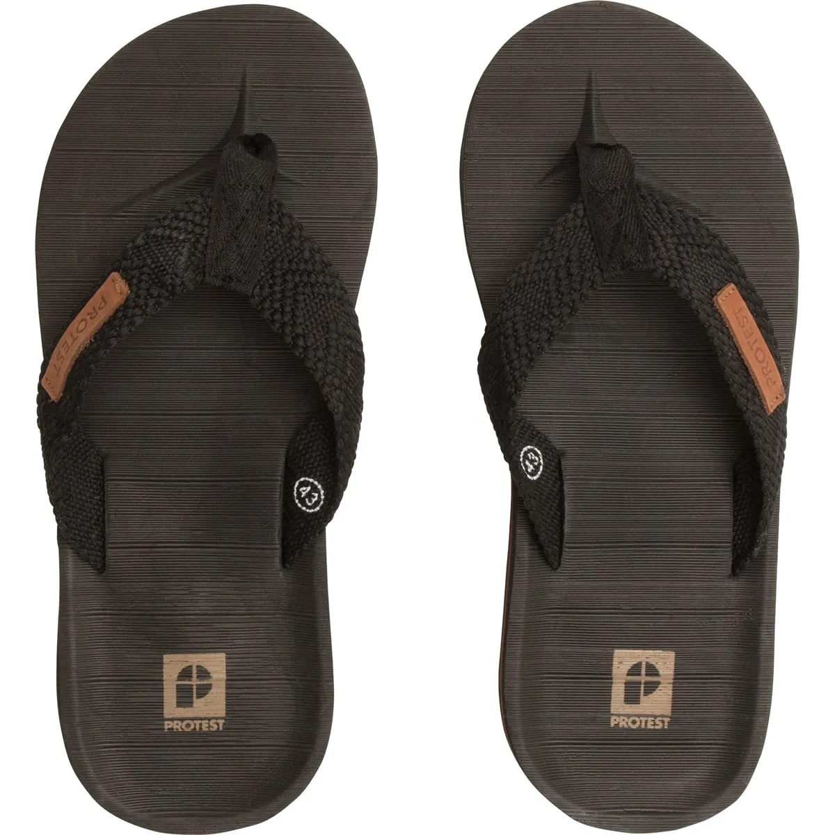 

Мужские шлепанцы Гаити Протест Protest, черный