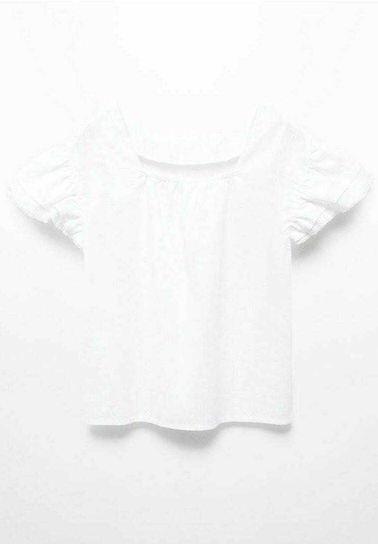 

Базовая футболка MAFER Mango Kids, белый
