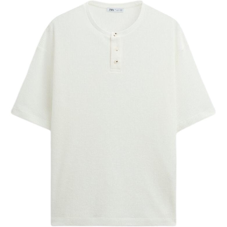 

Футболка мужская матово-белая Zara, белый