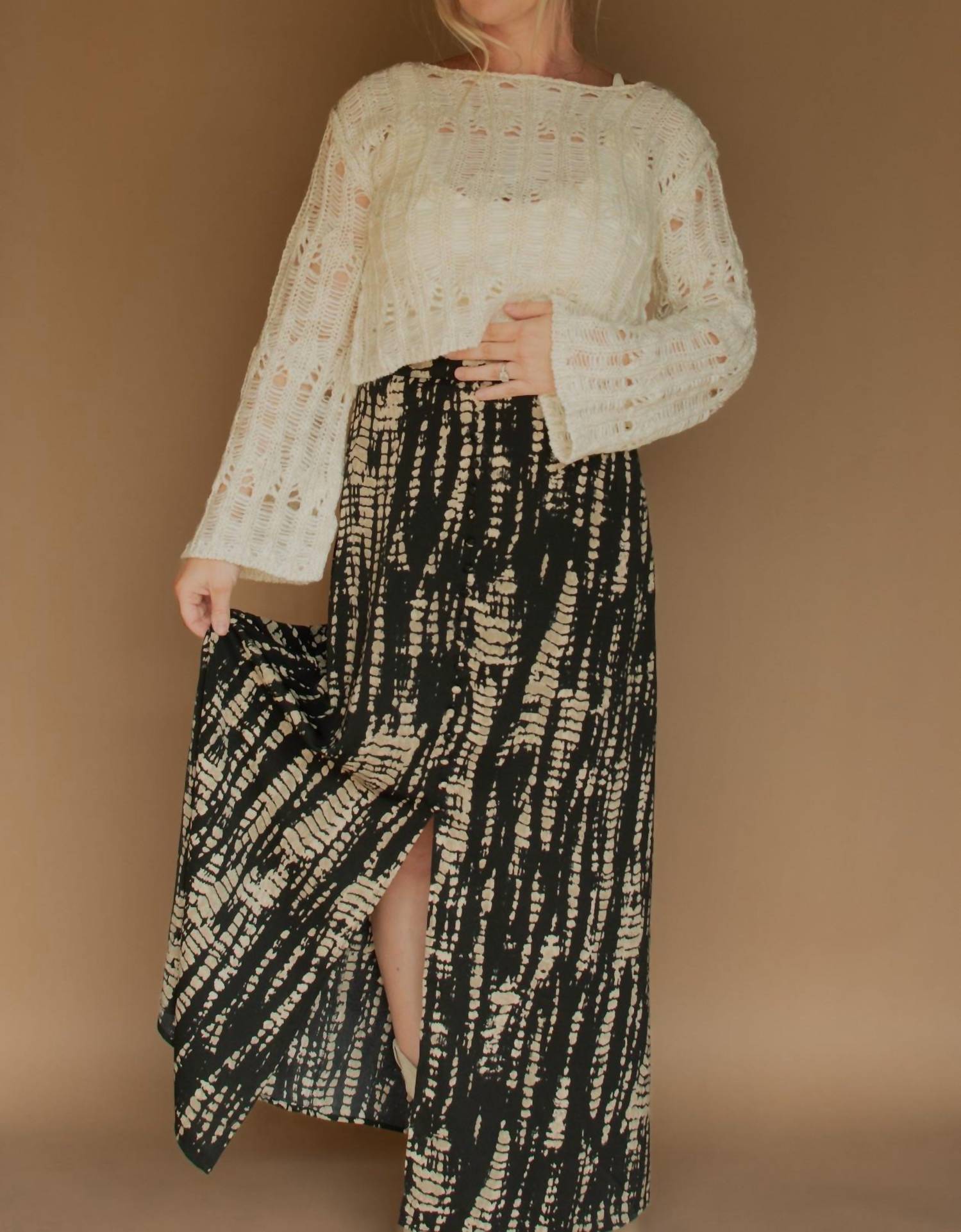 

Свитер Story цвета слоновой кости STORIA