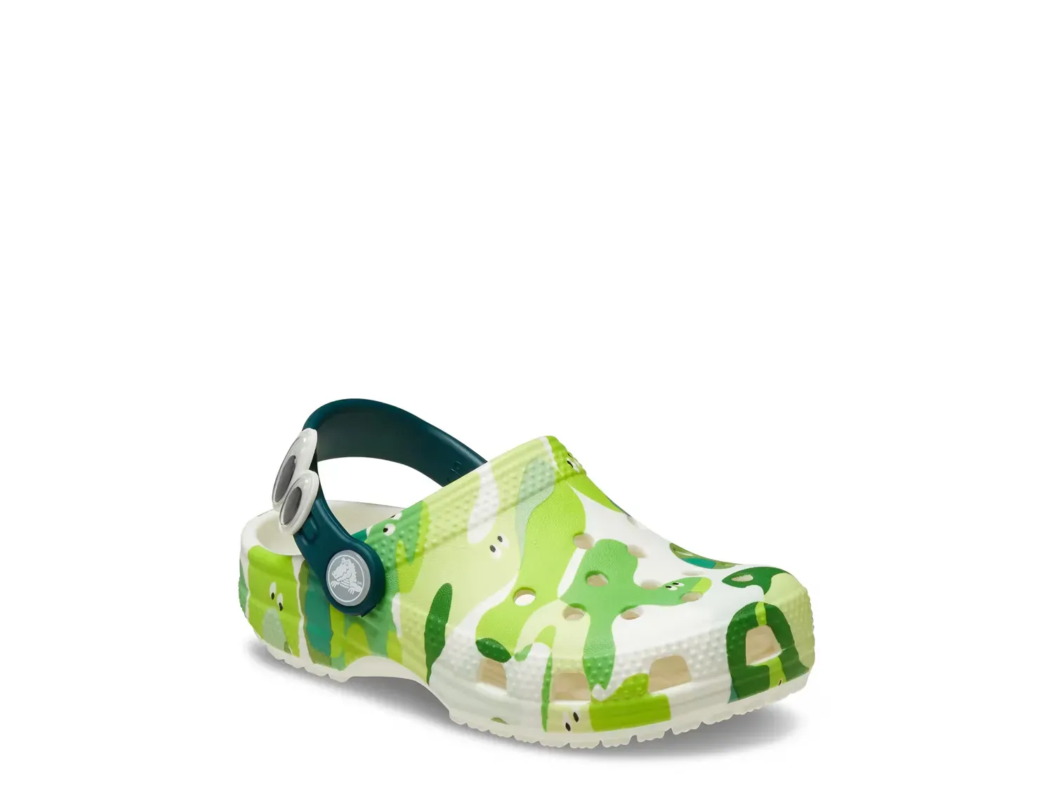 

Классические светящиеся тапочки-монстры - детские Crocs, Green