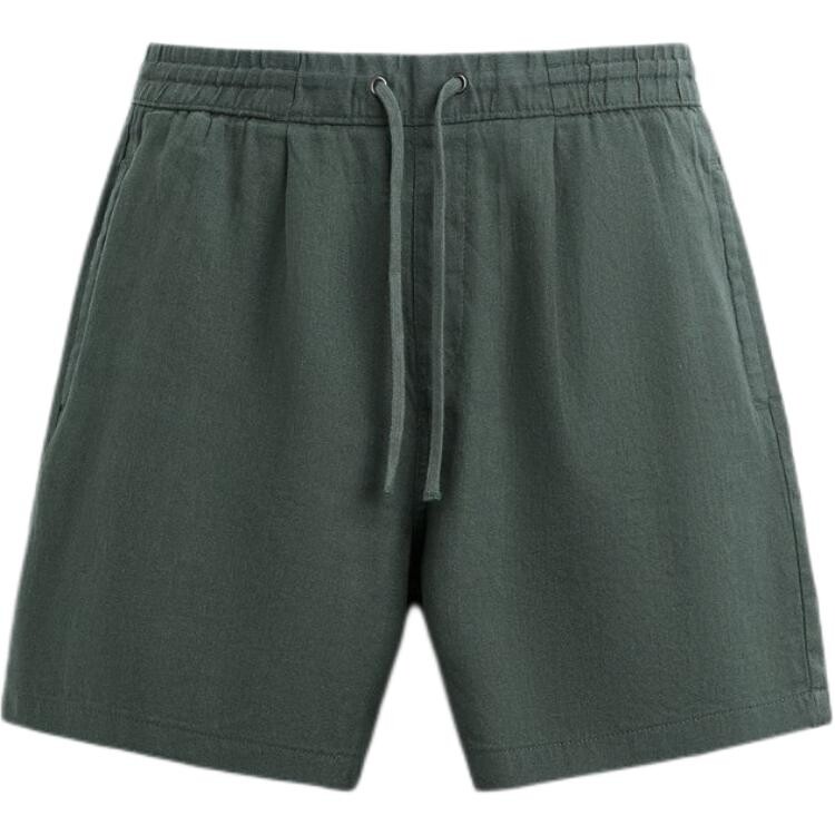 

Повседневные шорты мужские зеленые Zara, зеленый